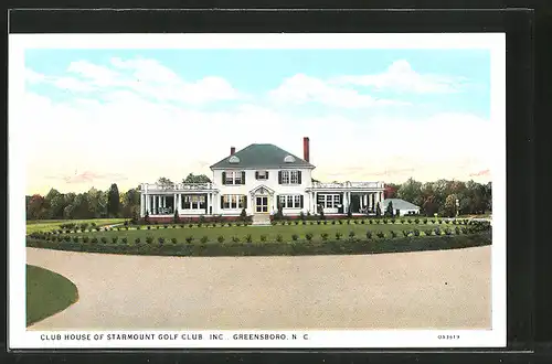 AK Greensboro, NC, Club House of Starmount Golf Club