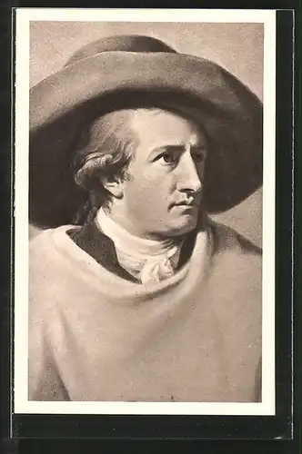 AK Goethe, gemalt 1786 von J. H. W. Tischbein