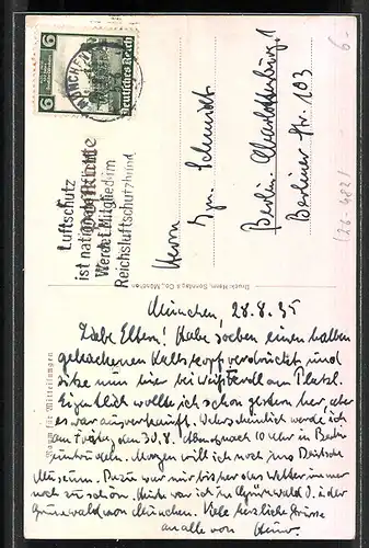 Künstler-AK Otto Obermeier: München, Gasthaus Platzl v. M. Lettner, d' Dachauer, Liebespaar in Tracht