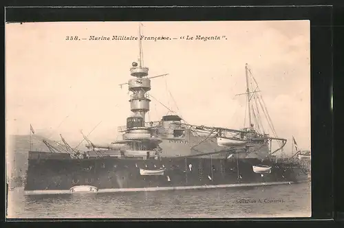 AK Le Magenta, Kriegsschiff der Marine Militaire Francaise