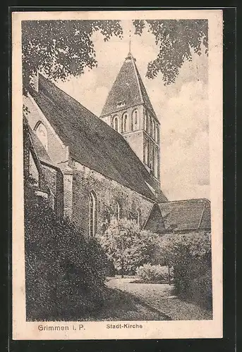 AK Grimmen, Stadt-Kirche