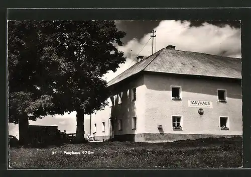 AK Grünwald, Ansicht vom Gasthaus Panyhaus