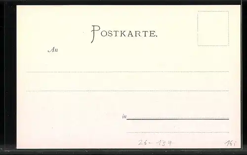 Künstler-AK Wilhelm Busch: \"Liebe - sagt man schön und richtig...\", Liebespaar beim Kuss