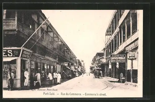 AK Port-Said, Rue du Commerce, Commerce's Street