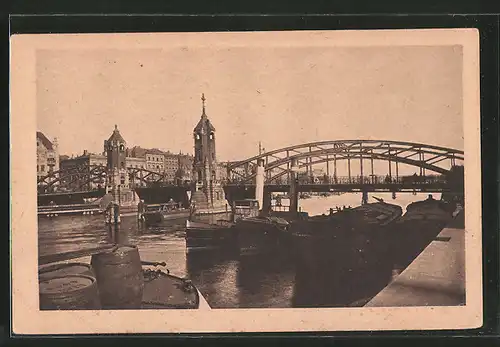 AK Stettin, Hansabrücke