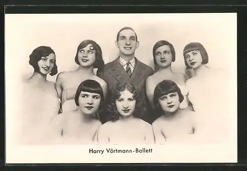 AK Harry Vörtmann-Ballett, Direktor und Tänzerinnen