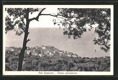 AK Rodi Garganico, Visione panoramica, Segelboote