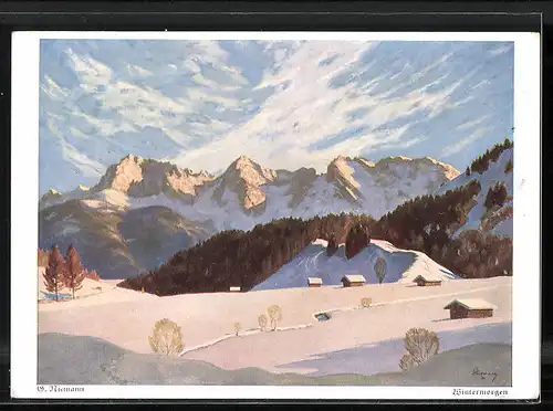 AK Sonderstempel, Garmisch Partenkirchen, Internationale Wintersportwoche 1941