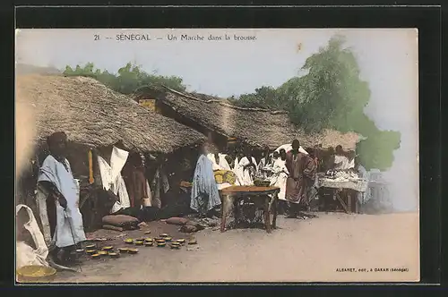 AK Sénégal, Un marché dans la brousse