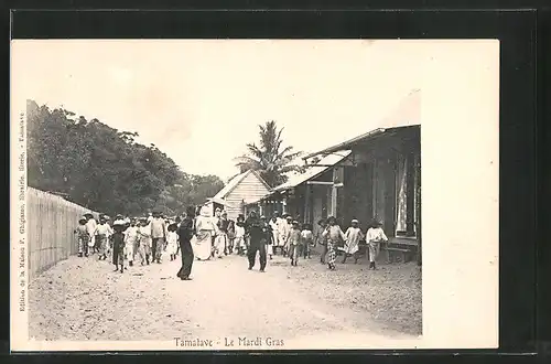 AK Tamatave, Le Mardi Gras, Karnevals-Umzug