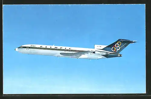 AK Fluggesellschaft "Olympic Airline", Flugzeug "Boeing 727"