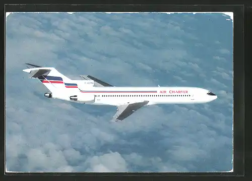 AK Fluggesellschaft "Air Charter", Flugzeug "Boeing 727-228"