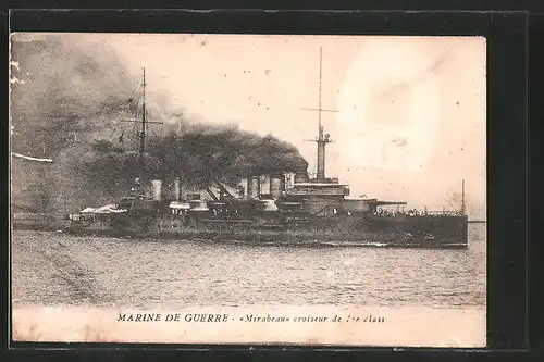 AK Marine de Guerre, croiseur de 1re class "Mirabeau"