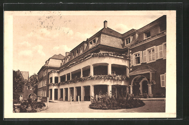 Ak Kleinblittersdorf Blick Auf Das Hanns Joachim Haus Nr 7084517