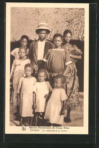 AK Doruma, Un cathéchiste et sa famille, afrikanische Volkstypen