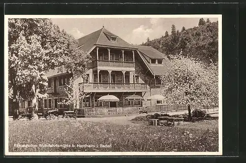 AK Hardheim, Gasthaus Wohlfahrtsmühle