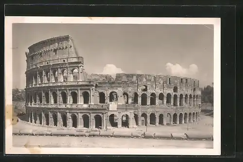 AK Roma, il colosseo (anfiteatro Flavio)