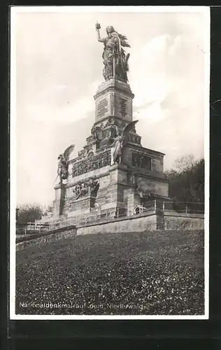 AK Nationaldenkmal auf dem Niederwald am Rhein