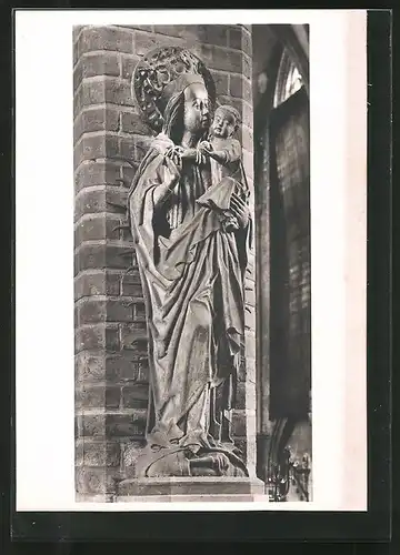 Foto-AK Deutscher Kunstverlag, Nr. 28: Brandenburg, Muttergottes in der Paulskirche