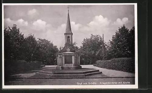 AK Gröditz, Kriegerdenkmal