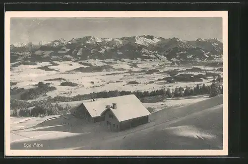 AK Ofterschwang, Rasthaus im Winter