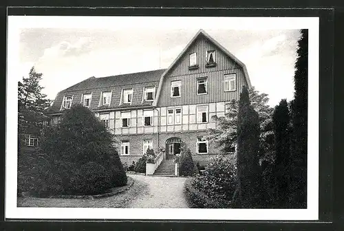 AK Jesteburg, Sanatorium, Haupteingang