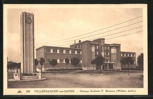 AK Villefranche-sur-Saone, Groupe Scolaire F. Buisson