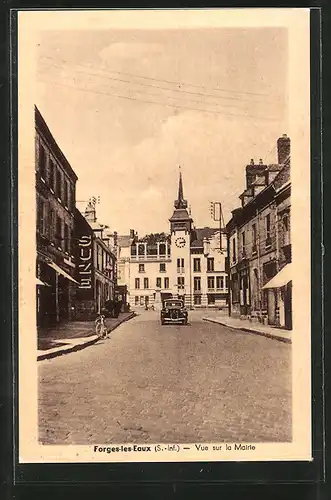 AK Forges-les-Eaux, Vue sur la Marie