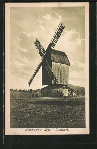 AK Nagel, Blick auf die Windmühle