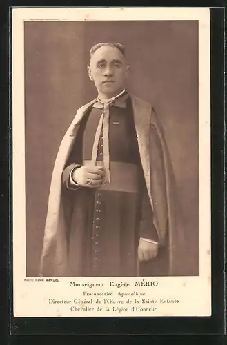 AK Monseigneur Eugène Mério, Katholischer Geistlicher