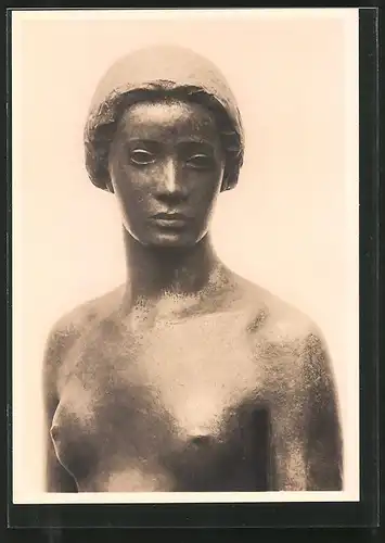 AK "Südsee-Mädchen"-Bronze von Georg Kolbe