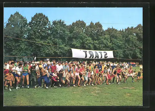 AK VI. Turn-und Sportfest und VI. Kinder-und Jugendspartakiade Leipzig 1977