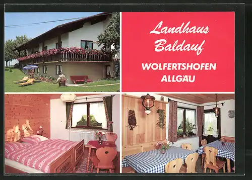 AK Wolfertshofen, Hotel-Landhaus Baldauf