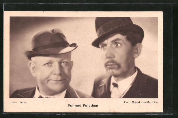 44+ Pat und patterchen bild , AK Schauspieler Pat und Patachon in Kostümen Nr. 6891967 oldthing