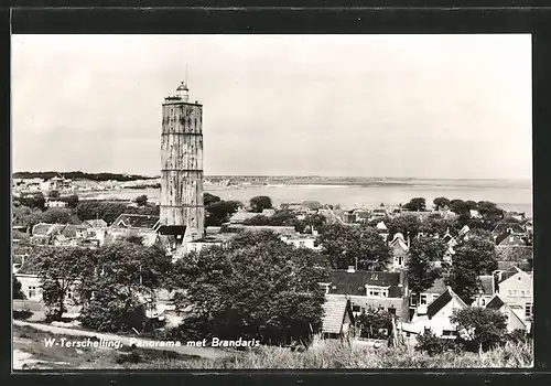 AK West-Terschelling, Panorama met Brandaris