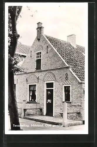 AK Midsland / Terschelling, Oud Geveltje, Altes Haus