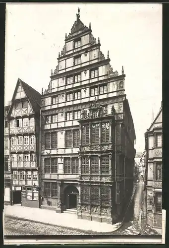Fotografie Presse-Büro, Leipzig, Ansicht Hannover, Leibniz Haus, Gasthaus Wilhelm Gohmann