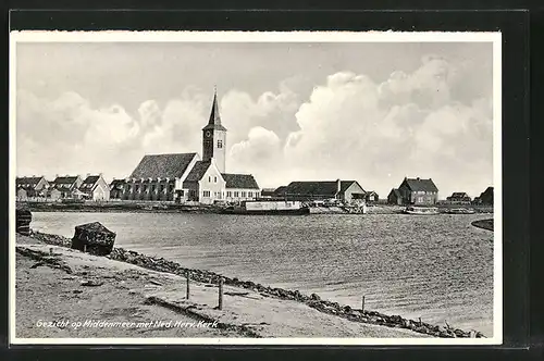 AK Middenmeer, Gezicht op Ned. Herv. Kerk