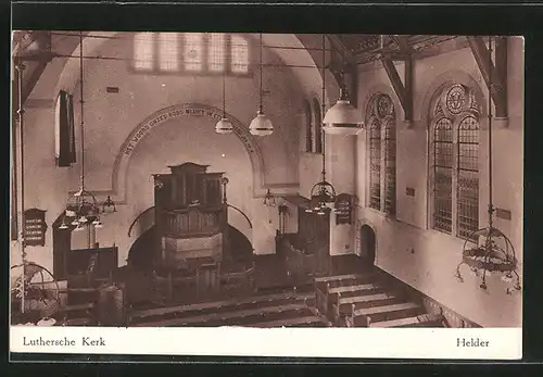 AK Helder, Luthersche Kerk, Interieur