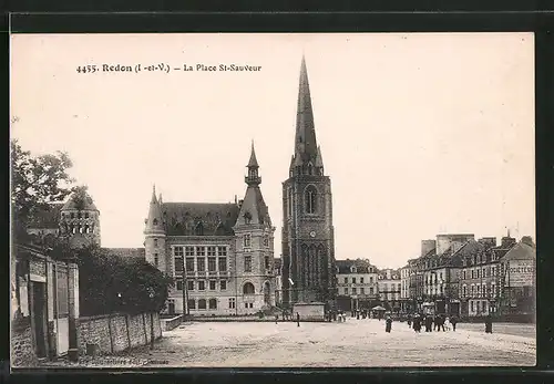 AK Redon, la place Saint-Sauveur