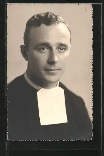 AK Portrait eines Pastors