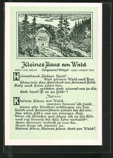 Kunstler Ak Im Wald Von Kolodesy Nr 21475 Oldthing