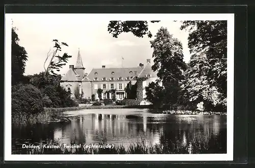 AK Delden, Kasteel Twickel, Ansicht der Rückseite