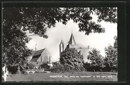 AK Haamstede, Slot "Witte von Haemstede" en Ned. Herv. Kerk