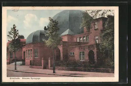 AK Enschede, Nieuwe Synagoge, Neue Synagoge