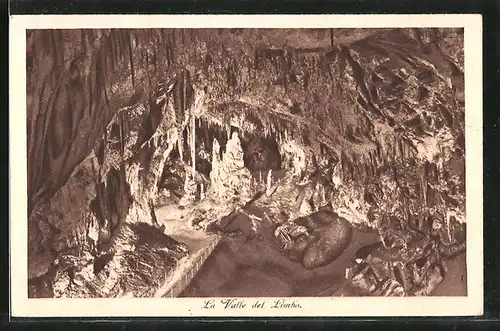 AK Grotte Demaniali di Postumia presso Trieste, La Valle del Limbo, Höhle