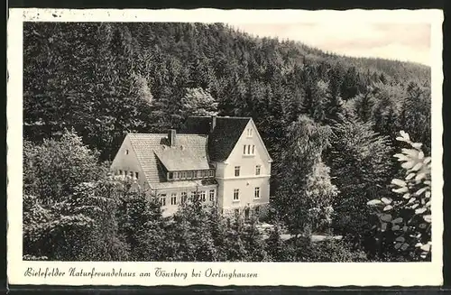 AK Oerlinghausen, Bielefelder Naturfreundehaus am Tönsberg