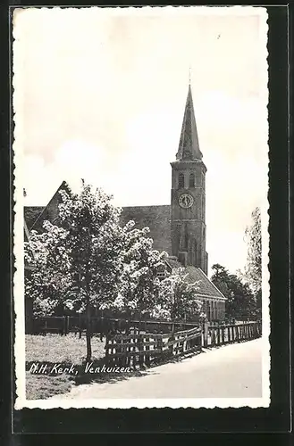 AK Venhuizen, Uitzicht op de N. H. Kerk