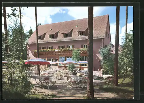 AK Rummelsberg, Hospiz und Freizeitheim mit Terrasse