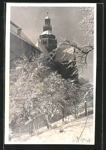 AK Kaisheim, Ortsansicht im Winter